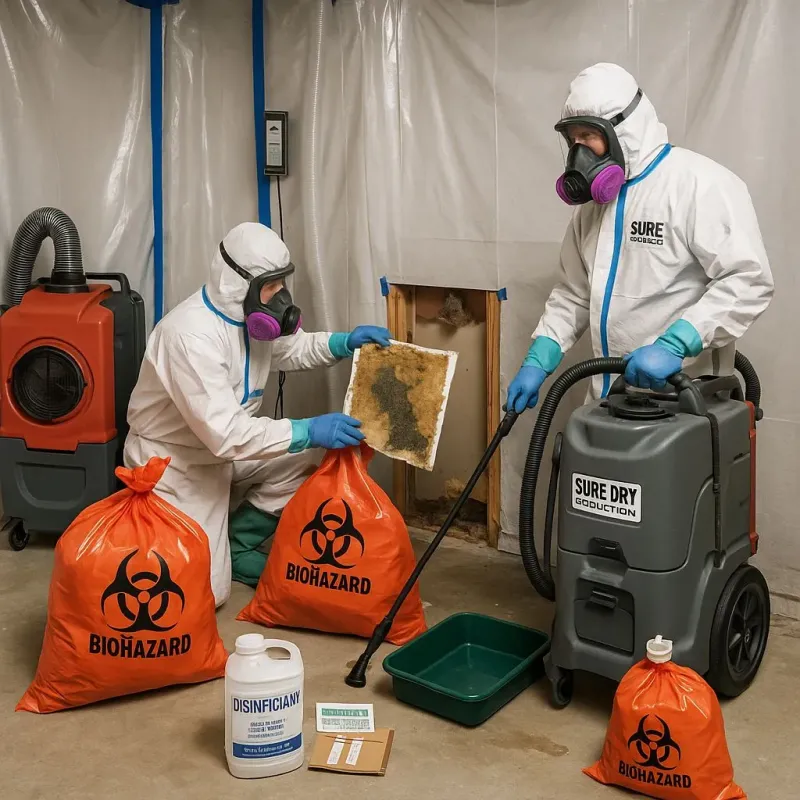 Contaminated Water Handling Protocols process in Iraan, TX